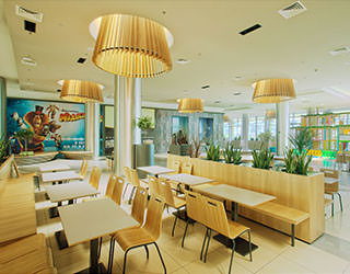 Cafe interior photography